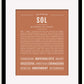 Frame Options | Terra Cotta | Black Frame, Matted