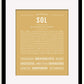 Frame Options | Matte Gold | Black Frame, Matted