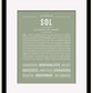 Frame Options | Sage | Black Frame, Matted