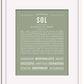 Frame Options | Sage | White Frame, Matted