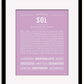 Frame Options | Lilac | Black Frame, Matted