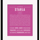 Frame Options | Dark Pink | Black Frame, Matted