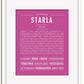 Frame Options | Dark Pink | White Frame, Matted