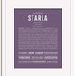 Frame Options | Deep Purple | White Frame, Matted