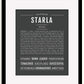 Frame Options | Charcoal Gray | Black Frame, Matted