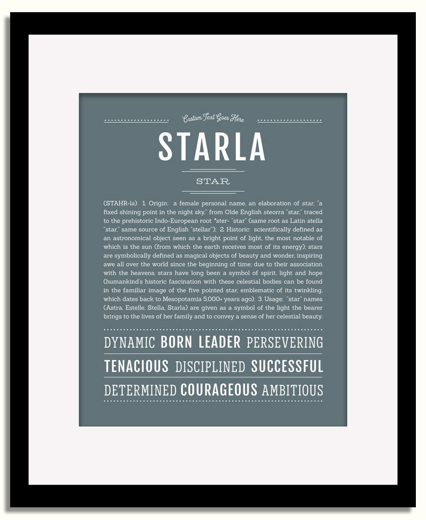 Frame Options | Night Rendezvous | Black Frame, Matted