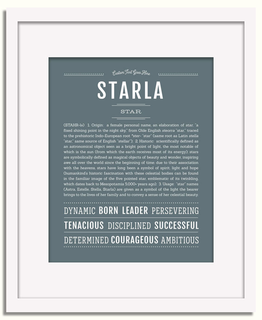Frame Options | Night Rendezvous | White Frame, Matted
