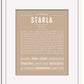Frame Options | Tan | White Frame, Matted