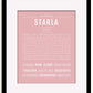 Frame Options | Dusty Rose | Black Frame, Matted