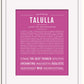 Frame Options | Dark Pink | White Frame, Matted