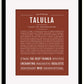 Frame Options | Bordeaux | Black Frame, Matted