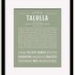 Frame Options | Sage | Black Frame, Matted