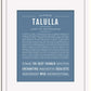 Frame Options | Steele Blue | White Frame, Matted