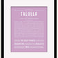 Frame Options | Lilac | Black Frame, Matted