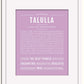 Frame Options | Lilac | White Frame, Matted