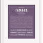 Frame Options | Deep Purple | White Frame, Matted