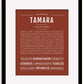 Frame Options | Bordeaux | Black Frame, Matted