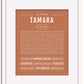 Frame Options | Terra Cotta | White Frame, Matted