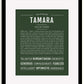 Frame Options | Deep Forest | Black Frame, Matted