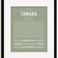 Frame Options | Sage | Black Frame, Matted
