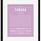 Frame Options | Lilac | Black Frame, Matted