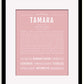 Frame Options | Dusty Rose | Black Frame, Matted