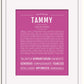 Frame Options | Dark Pink | White Frame, Matted