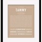 Frame Options | Tan | Black Frame, Matted