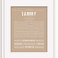 Frame Options | Tan | White Frame, Matted