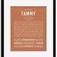 Frame Options | Terra Cotta | Black Frame, Matted