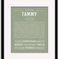 Frame Options | Sage | Black Frame, Matted
