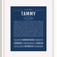 Frame Options | Midnight Blue | White Frame, Matted