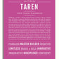 Frame Options | Dark Pink | No Frame