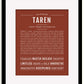 Frame Options | Bordeaux | Black Frame, Matted