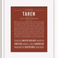 Frame Options | Bordeaux | White Frame, Matted