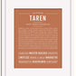 Frame Options | Terra Cotta | White Frame, Matted