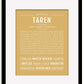 Frame Options | Matte Gold | Black Frame, Matted