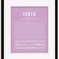 Frame Options | Lilac | Black Frame, Matted