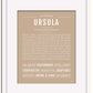 Frame Options | Tan | White Frame, Matted