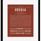 Frame Options | Bordeaux | Black Frame, Matted