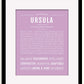 Frame Options | Lilac | Black Frame, Matted