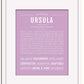 Frame Options | Lilac | White Frame, Matted