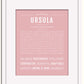 Frame Options | Dusty Rose | White Frame, Matted