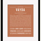 Frame Options | Terra Cotta | Black Frame, Matted