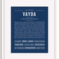 Frame Options | Midnight Blue | White Frame, Matted