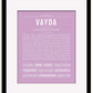 Frame Options | Lilac | Black Frame, Matted