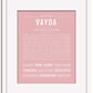 Frame Options | Dusty Rose | White Frame, Matted
