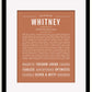 Frame Options | Terra Cotta | Black Frame, Matted