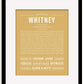 Frame Options | Matte Gold | Black Frame, Matted