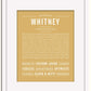 Frame Options | Matte Gold | White Frame, Matted